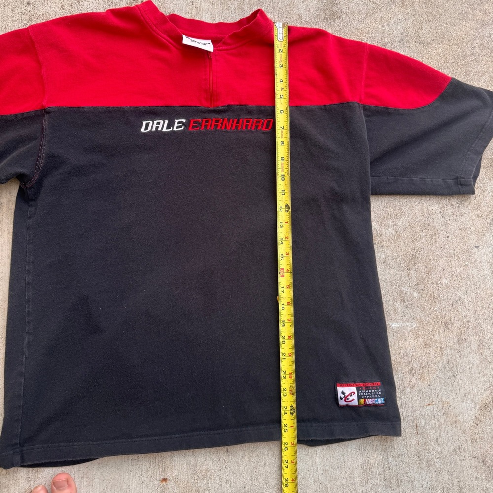 y2k Chase Authentics Dale Earnhardt NASCAR Quarter Zip Shirt Mens Large racing - Picture 5 of 8